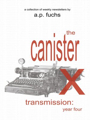 cover image of The Canister X Transmission